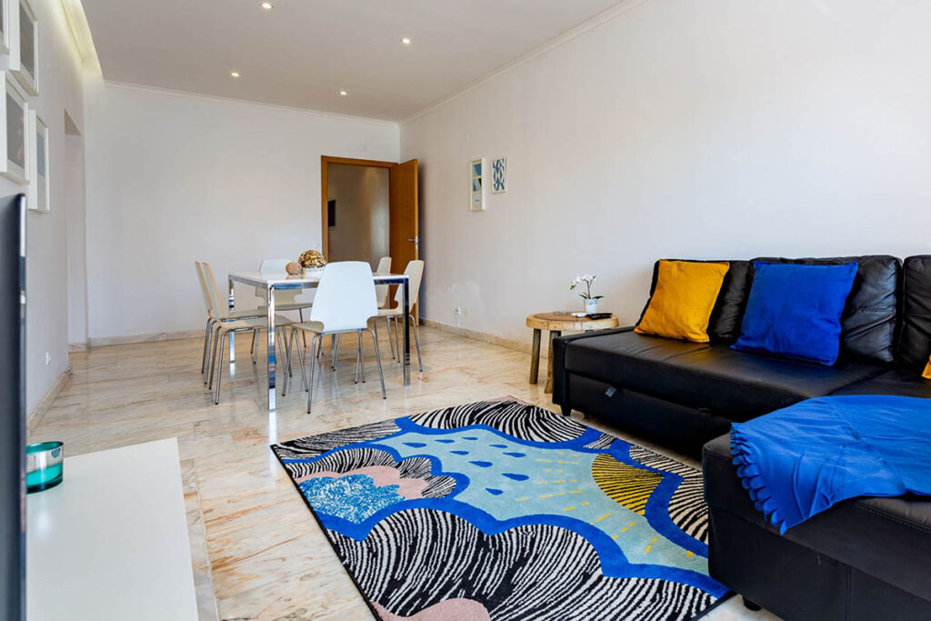 T2 Apartment in Albufeira living room