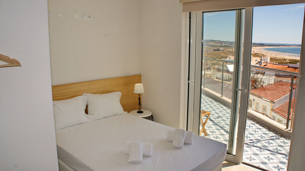 bedroom at top city suites lagos